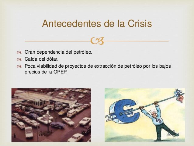 La crisis de acumulación de capital, que se pone en evidencia en 1970, se agudiza por la suba de los precios del petróleo, dispuesta por la OPEP