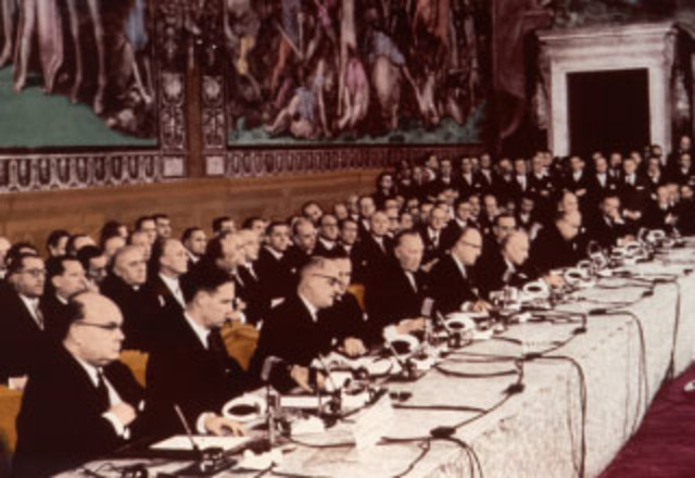 Tratado de roma y constitución de la CEE