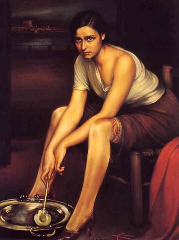 Julio Romero de Torres: La chiquita piconera