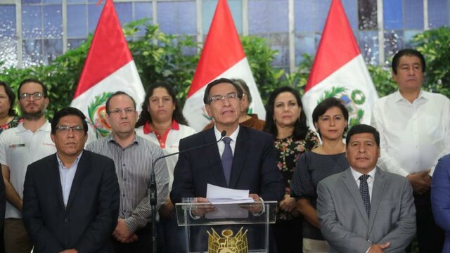 El presidente anuncia cuarentena por 15 días