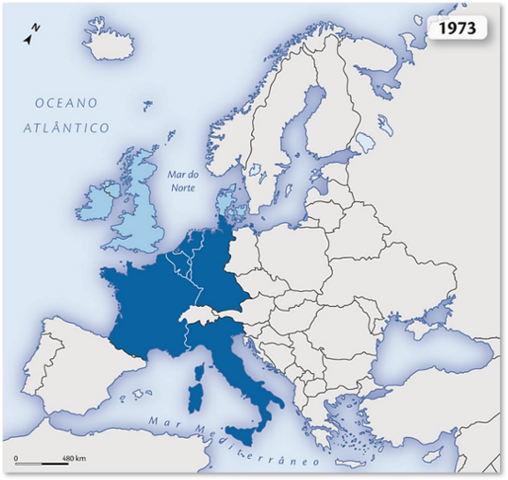 1.º alargamento- Europa dos 9