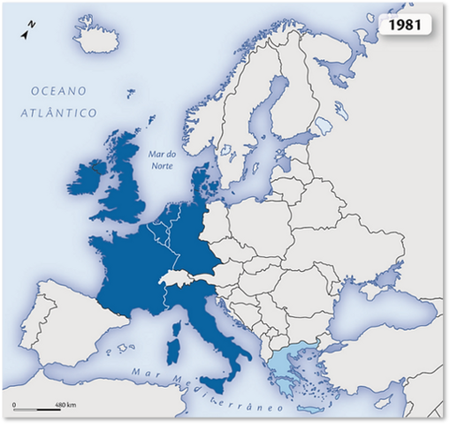 2.º alargamento - Europa dos 10