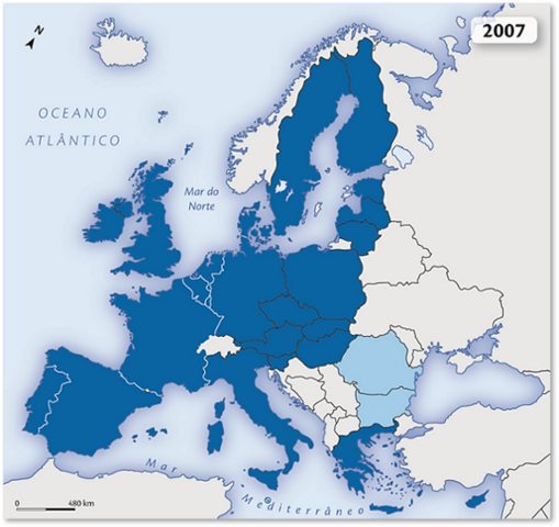 6.º alargamento - Europa dos 27