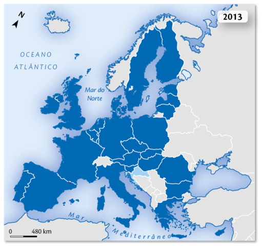 7.º alargamento- Europa dos 28