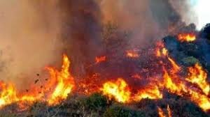 un incendio que consumió parte de comunidad