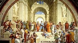 Timeline: Escolastica, humanismo y renacentismo.