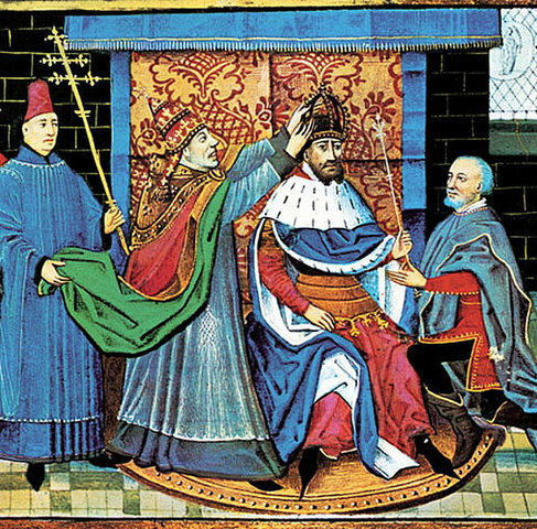 Coronación Carlomagno