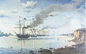 Comienza el bloqueo Anglo-francés al puerto de Buenos Aires.