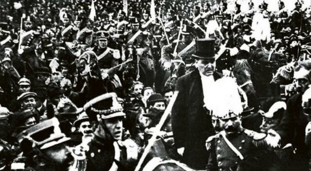 Derrocamiento de Yrigoyen.