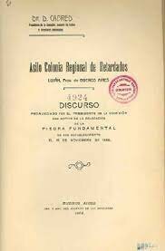 Discurso inaugural de Cabred