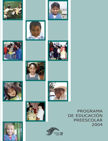 Acuerdo 348 Programa de Educación Preescolar