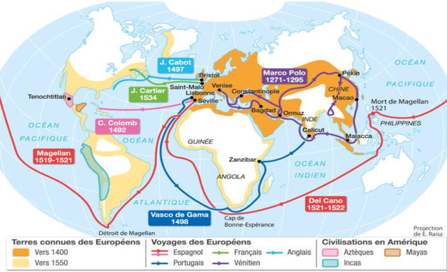 Découverte de l'Amérique par Christophe Colomb