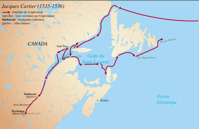 Fin 2e voyage de Jacque Cartier