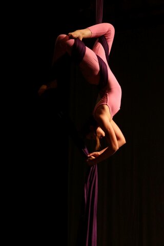 Ho fatto una presentazione di acrobazia aerea