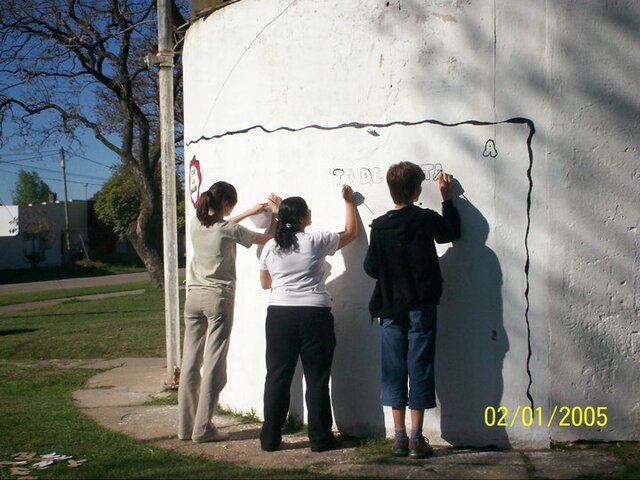 Ho organizzato un gruppo di radio con altre persone e abbiamo fatto molte attività per la comunità.