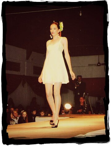 Ho participato in una sfilata di moda.