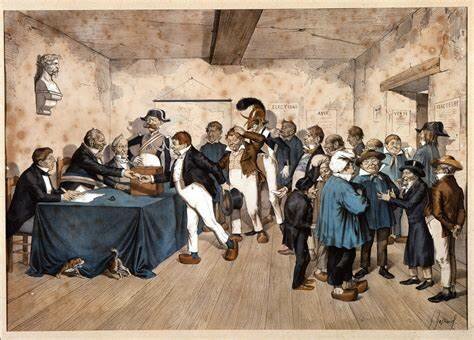 Tension bureau de vote