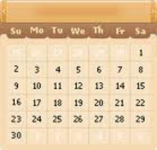 Today's Date: October 13 2011