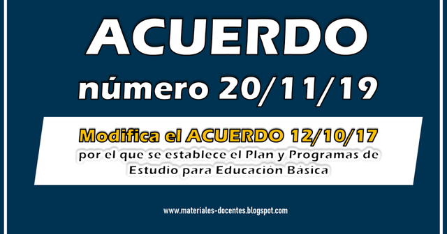 Acuerdo 20/11/19
