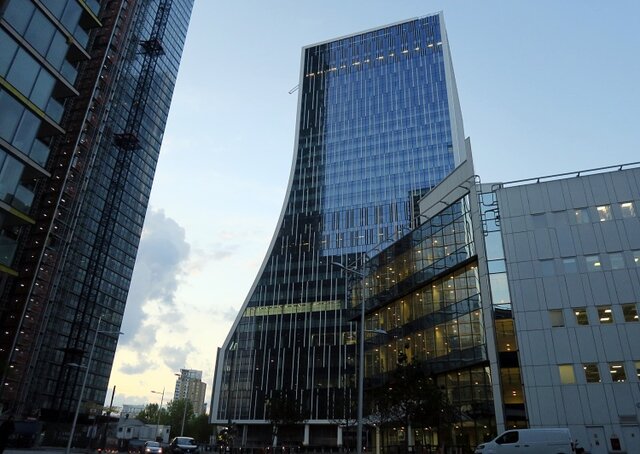 One & Five Bank Street London