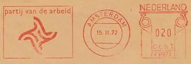 de SDAP veroverde de eerste 2 zegels