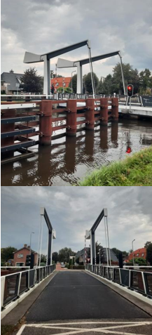 Brug de Neie Scholle in Beerzerveld