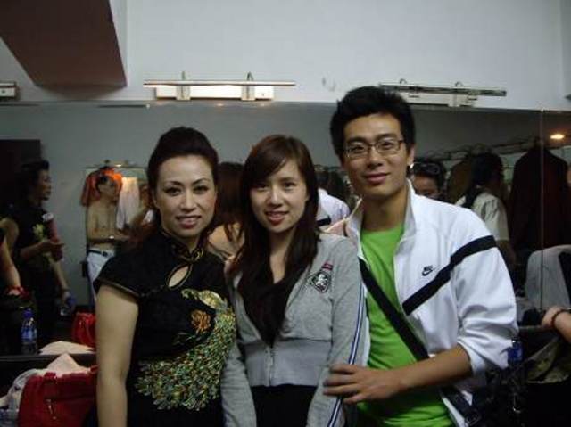 Denglijun Backstage with big star~