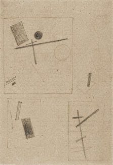 Dibujos suprematistas.