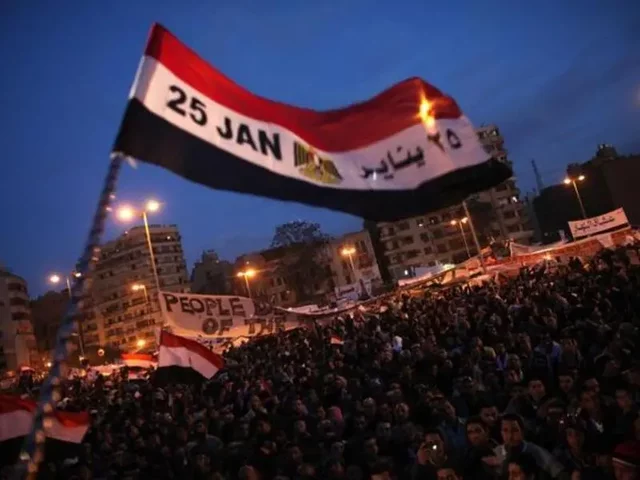 #Jan25Tahrir Square uprising.