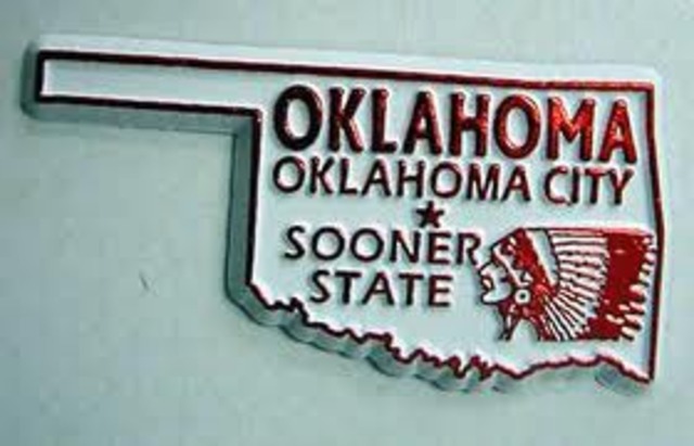 Moved to Oklahoma