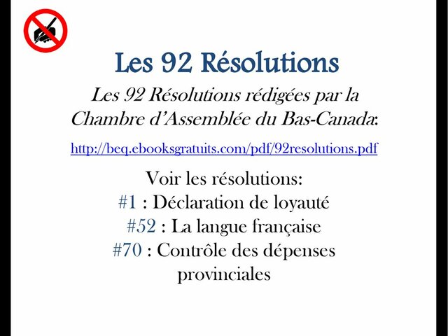 Réponse de la métropole