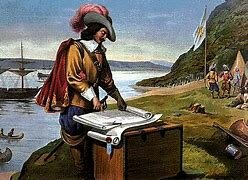 Samuel de Champlain founds New France