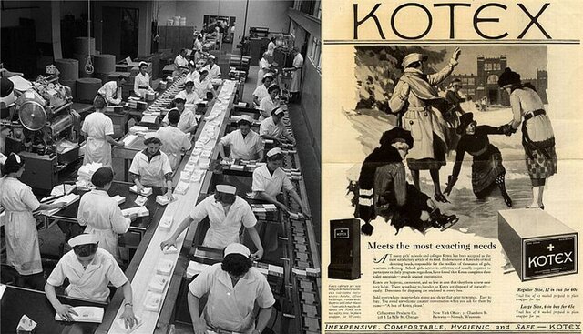 Toallitas femeninas desechables