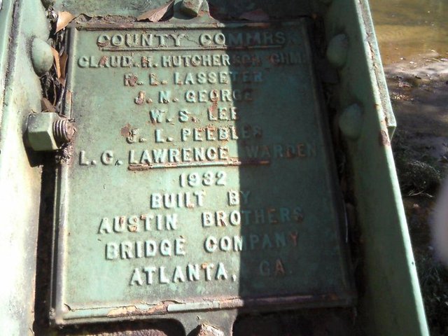 Rex Mill Bridge Built