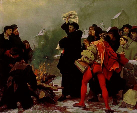 Excomunión de M. Lutero