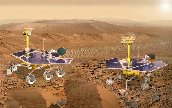 robot spirit y Opportunity