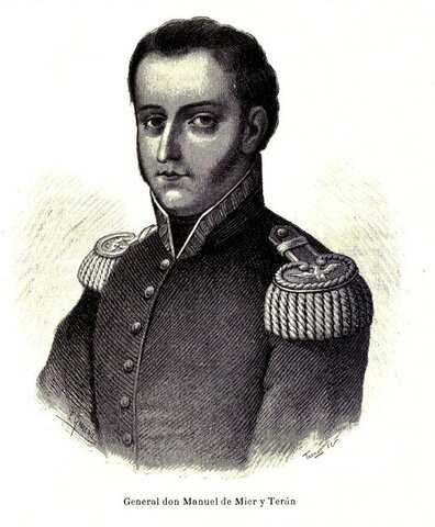 Derrota de Vicente Guerrero y de Manuel Mier y Terán.
