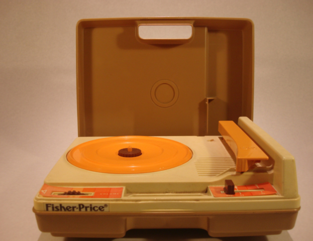 My first real record player.