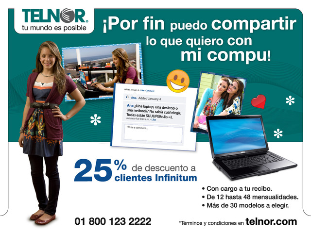 Niña Facebook Videowall