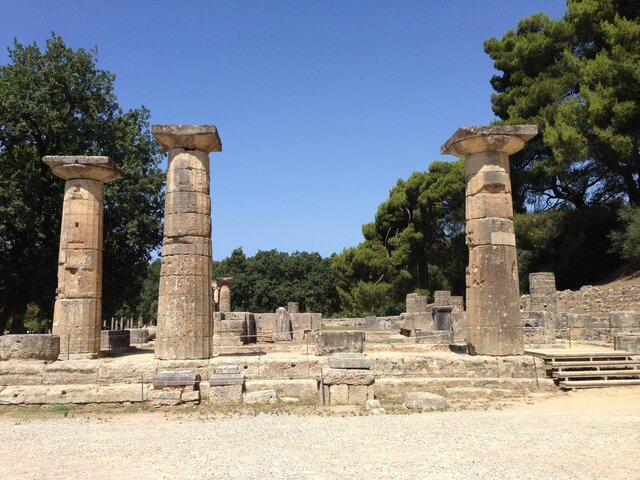 Templo de Hera en Olimpia