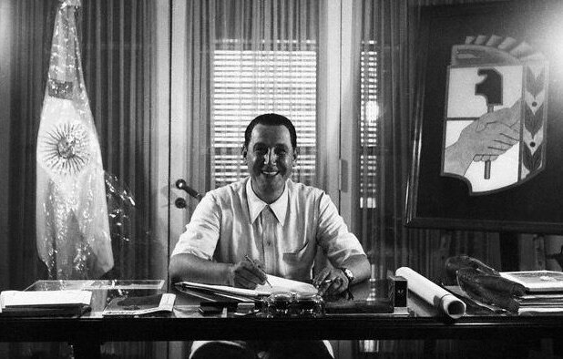 Asunción de Perón a la Dirección del Departamento de Trabajo