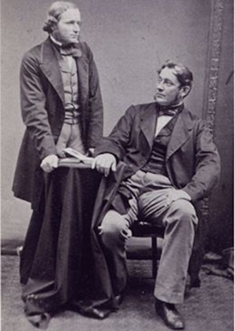 Robert Bunsen & Gustav Kirchhoff