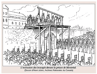 Pendaison des Patriotes