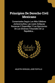 Principios del Derecho civil Mexicano