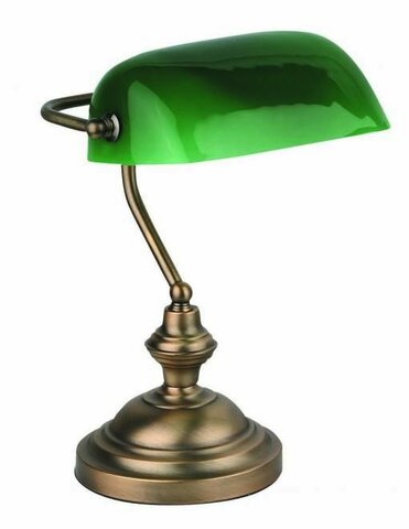 Lámpara de mesa tipo banquero