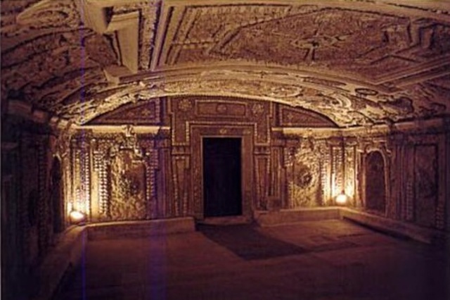 -1652. Grotto of Polyphemus by Novelli. Orti Oricellari, Florence