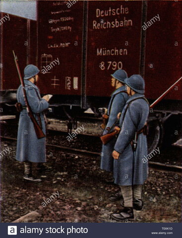 Ejército francés ocupa las minas de carbón alemanas.