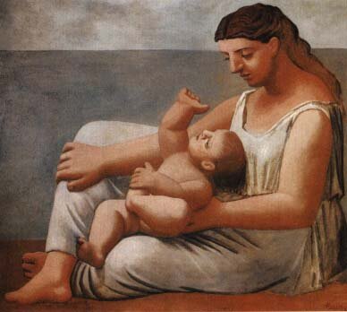 Madre e hijo 1921