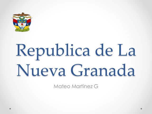 República de la Nueva Granada