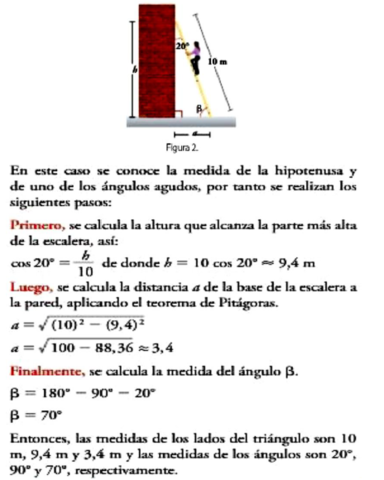 EJEMPLO DE RAZONES TRIGONEMETRICAS